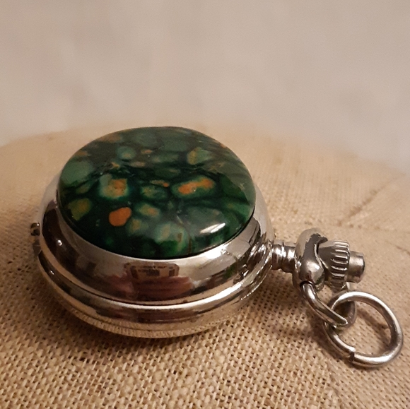 Chlorastrolite Watch Locket - Picture 3 of 7